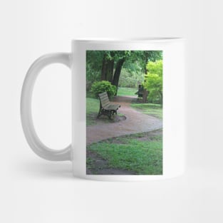 ibs park bench Mug